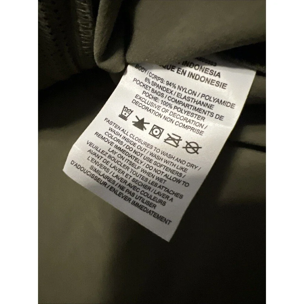 LARGE Nike Tech Men's Woven Jacket (Medium Olive/Medium Olive/Black) - Picture 7 of 9